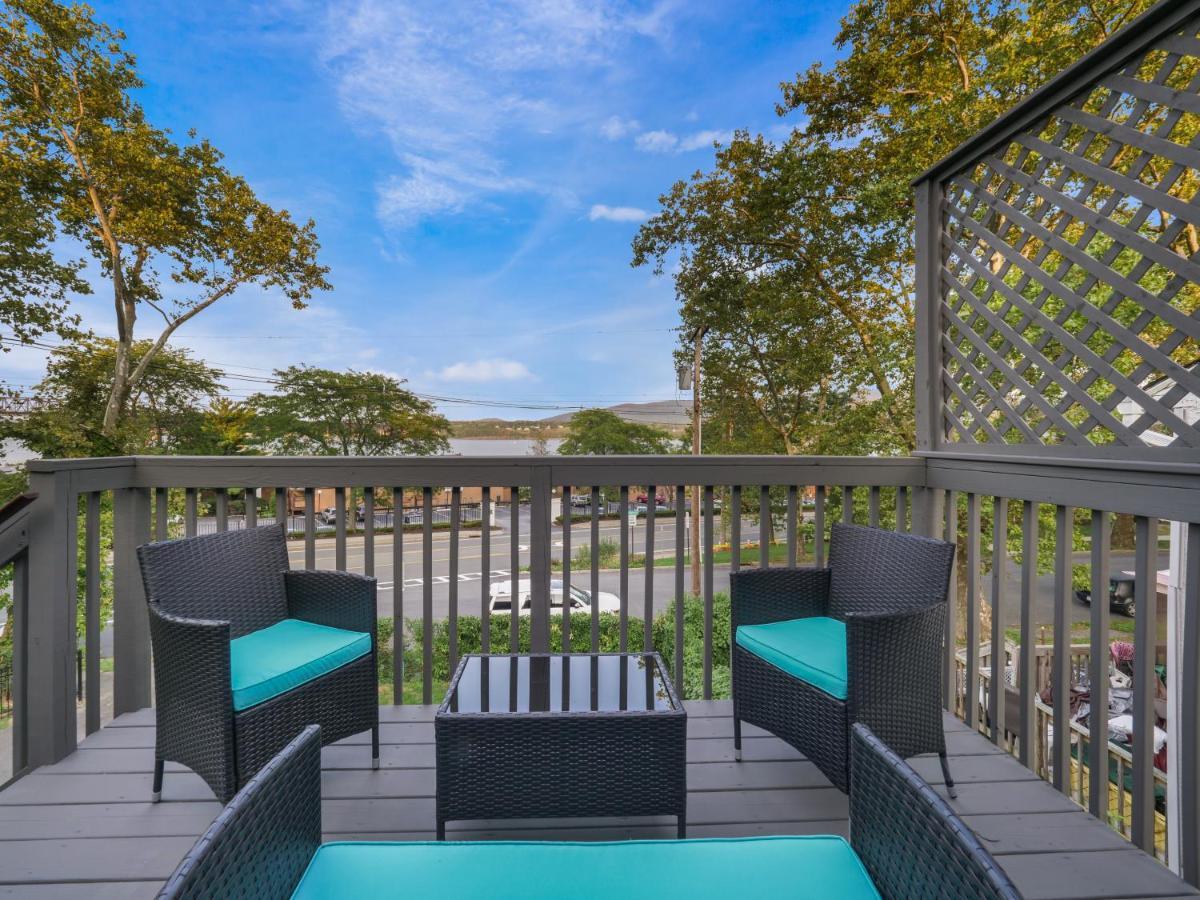 Deck View Of Hudson River & Mt Beacon / Boho Suite 纽堡 外观 照片